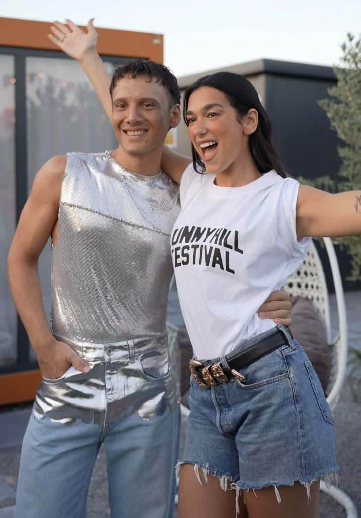 Dua Lipa ile Edis Sahne Arkasında Ne Konuştular? - Resim: 3