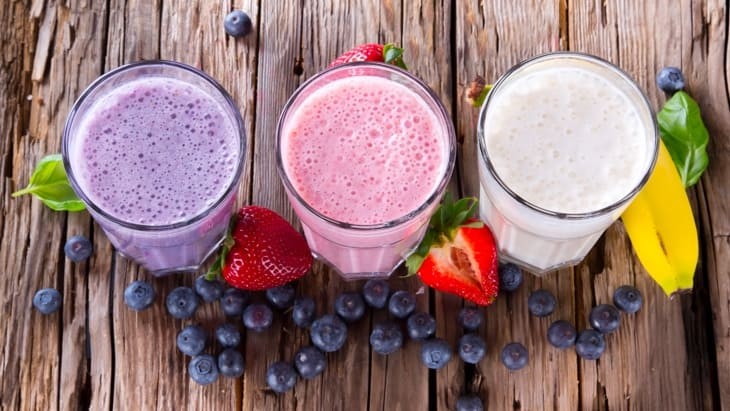 Meyveli shake