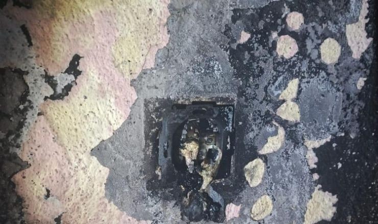 Gönende müstakil ev yangında kül oldu