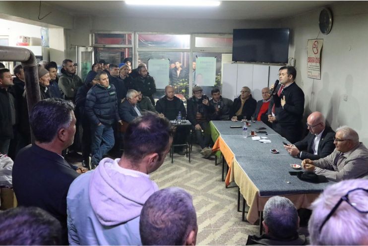 Sındırgı Ahmet Akın’ı Bağrına Bastı