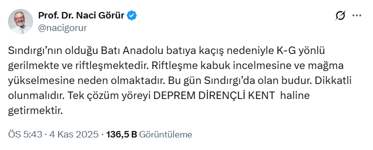 Balıkesir’de Gerilme Riski! Riftleşme Nedir?