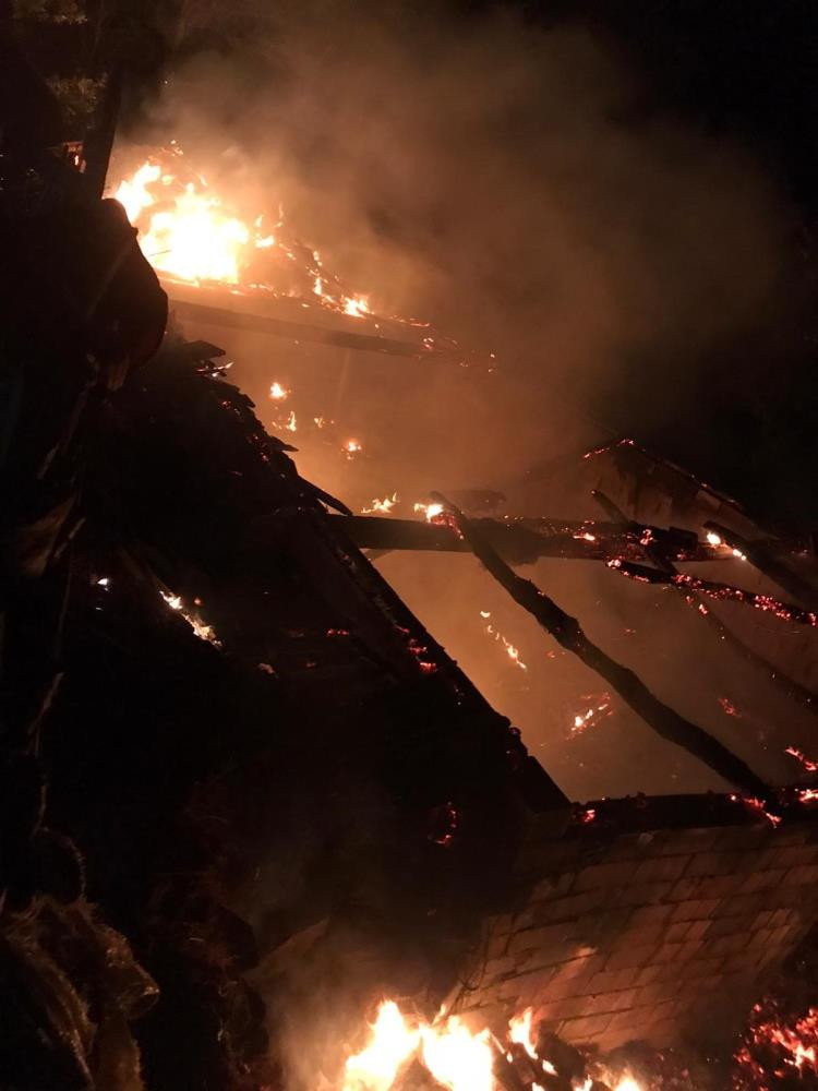 İvrindi’de Hayvan Damı Alevlere Teslim Oldu! - 2. resim