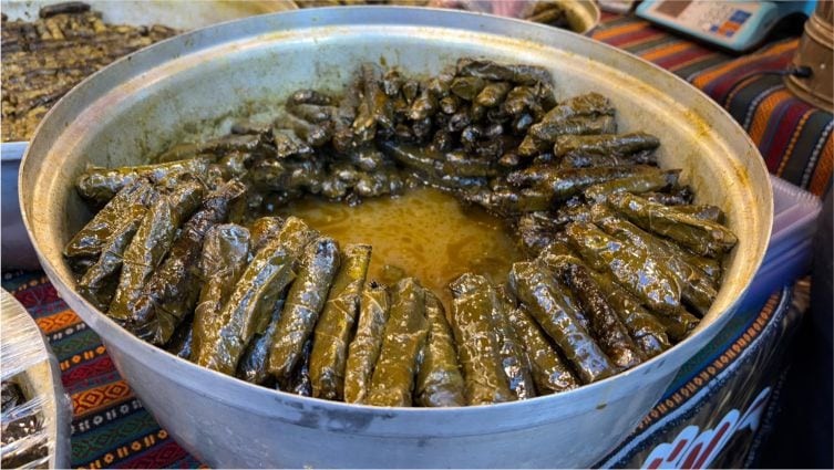 Balıkesir'de Bu Sarmalar 2 Kere Pişiriliyor