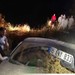 Susurluk’ta Gece Yarısı Kaza Araç Takla Attı