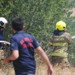 Balıkesir Büyükşehir İtfaiyesi’nden bölge yangınlarına güçlü destek