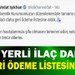 12 Yerli İlaç Daha Geri Ödeme Listesinde! SGK’dan Sağlıkta Yeni Destek