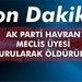 AK Parti Havran Meclis üyesi vurularak öldürüldü