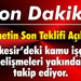 Hükümetin Son Teklifi Açıklandı: Balıkesir’deki kamu işçileri gelişmeleri yakından takip ediyor.