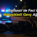 Balıkesir’de Feci Kaza: Motosikletli Genç Ağır Yaralı