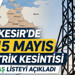 UEDAŞ Duyurdu: Balıkesir 12-15 Mayıs Elektrik Kesintisi