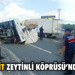 SON DAKİKA Edremit Zeytinli Köprüsü’nde Kaza: Yola Yük Saçıldı
