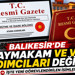 Balıkesir’de Kaymakam ve Vali Yardımcıları Değişti! İşte isim isim liste