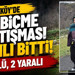Ot biçme kavgası: 1 ölü, 2 yaralı