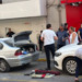 Balıkesir Merkezde Araç Esnafın Gözü Önünde Yandı