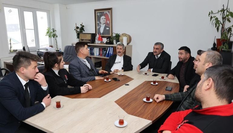 Balya Belediye Başkanı Gaga, Yeni Projeler İçin Ekibiyle Toplandı