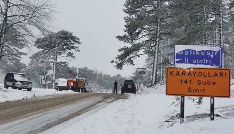 Balıkesir'e O Tarihte Kar Yağışı Uyarısı