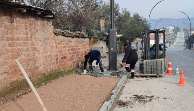 2025 Şubat Ayında Savaştepe Kaldırımları