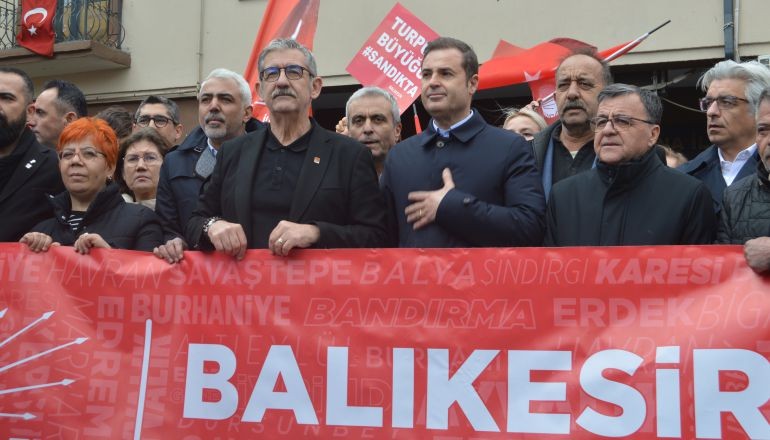 İmamoğlu ve CHP’ye yönelik Gözaltılar Balıkesir CHP’den Açıklama