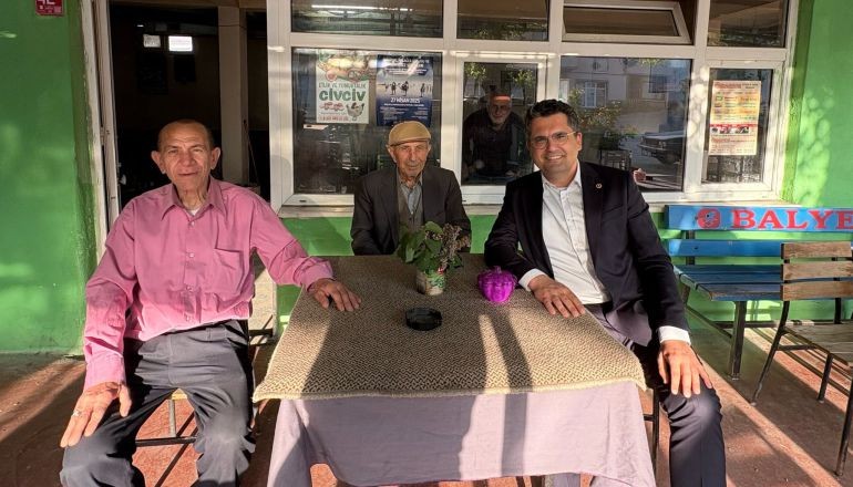 Vekil Dalgın Bigadiç'te Köylüyü Dinledi