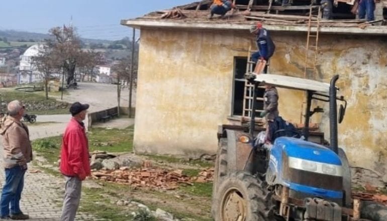 Balya'ya İmece Usulü Sosyal Tesis
