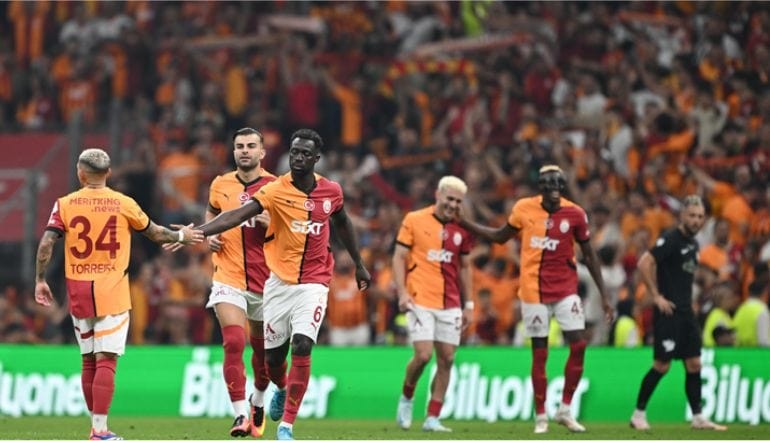 Galatasaray 5-0 Farkla Galip Oldu
