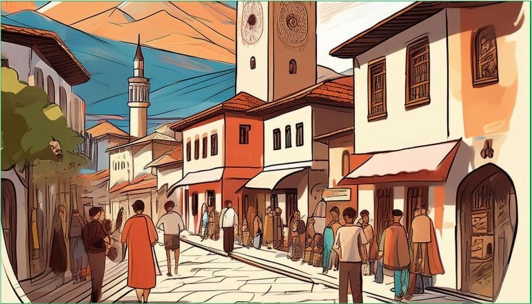 Bu Çizimler Balıkesir’i Anlatıyor