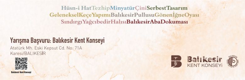 Balıkesir Geleneksel Türk Sanatları Yarışması