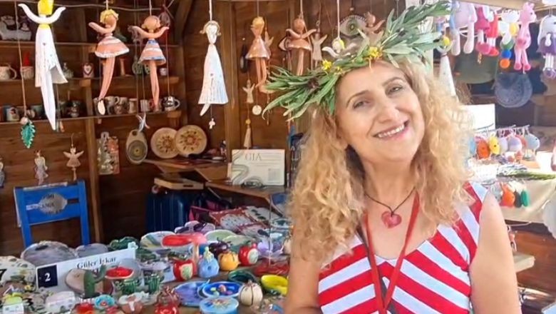 Yunan Tanrıçası Afrodit, Altınoluk Sanat Sokağı’nda