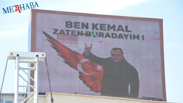CHP Aday Töreninde Reklam