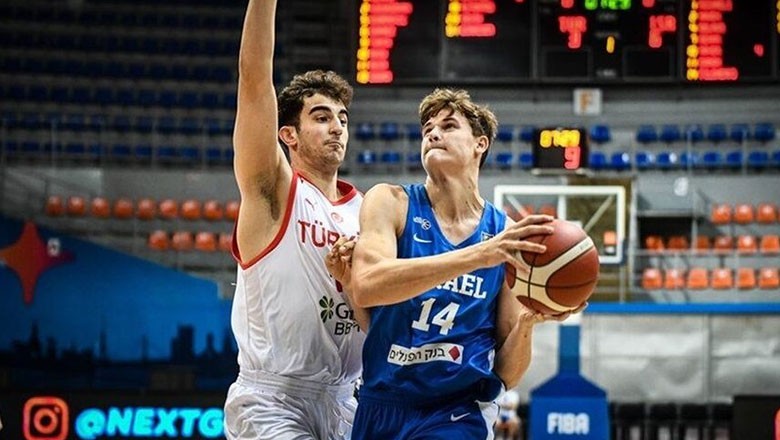18 Yaş Altı Erkek Basketbol Takımı Şampiyonayı 5’inci Tamamladı.Milliler Avrupa Şampiyonası'nda İsrail'i 90-88 yendi.