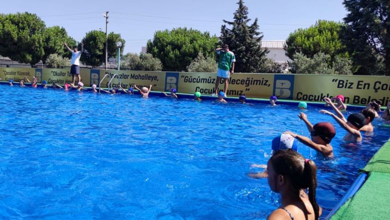 Burhaniye'de Denizde Boğulma Riskine Karşı Yaratıcı Çözüm