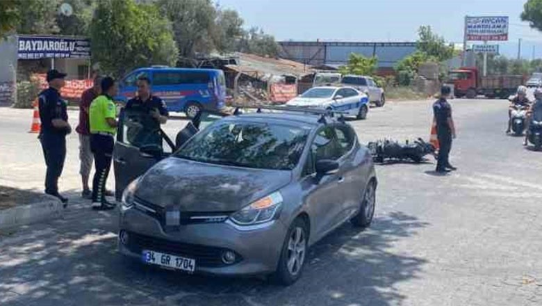 Edremit’te Motosiklet Kazası Oldu