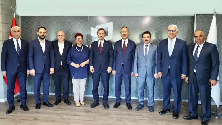 İletişim Başkanı Altun’dan Basın İlan Kurumu’na Ziyaret