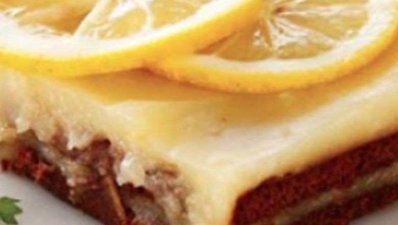 Limonlu Bisküvili Pasta