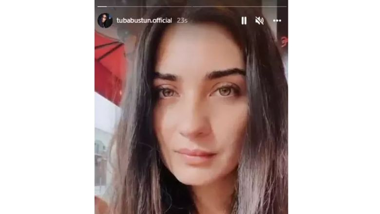 Oyuncu Tuba Büyüküstün Sosyal Medyada Gündem Oldu