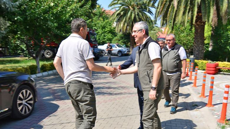 Tarım ve Orman Bakan Yardımcısı Tiryaki Edremit'e geldi
