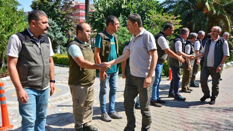 Tarım ve Orman Bakan Yardımcısı Tiryaki Edremit'e geldi