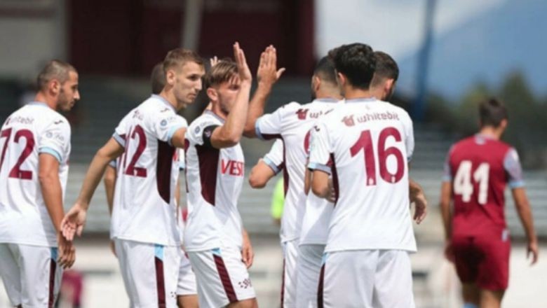 Trabzonspor - AEK Maçı Başladı