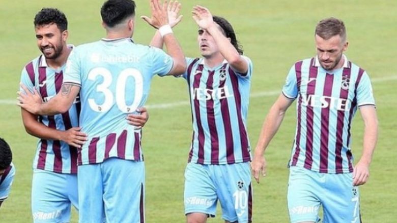 Trabzonspor - AEK Maçı Başladı
