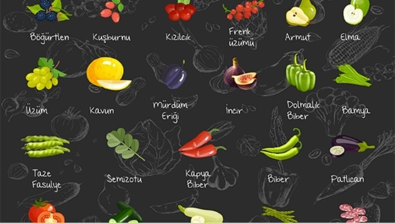 Eylül Ayı Sebze/Meyveleri