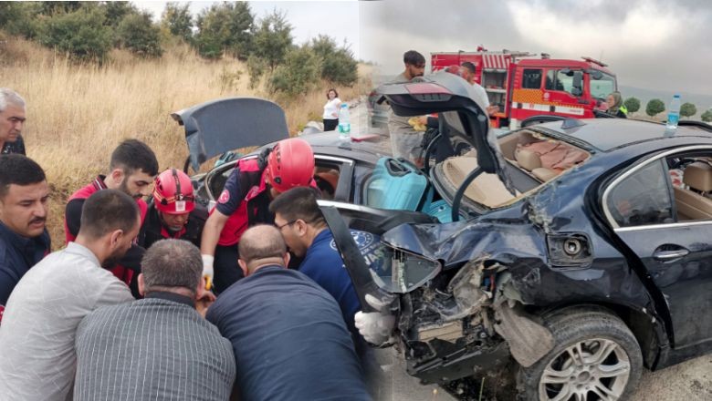 Balıkesir'de Korkunç Kaza: 1 Ölü 4 Yaralı