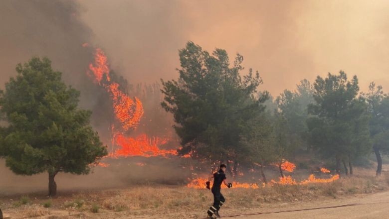Çanakkale Boğazı Yangın Nedeniyle Trafiğe Kapandı