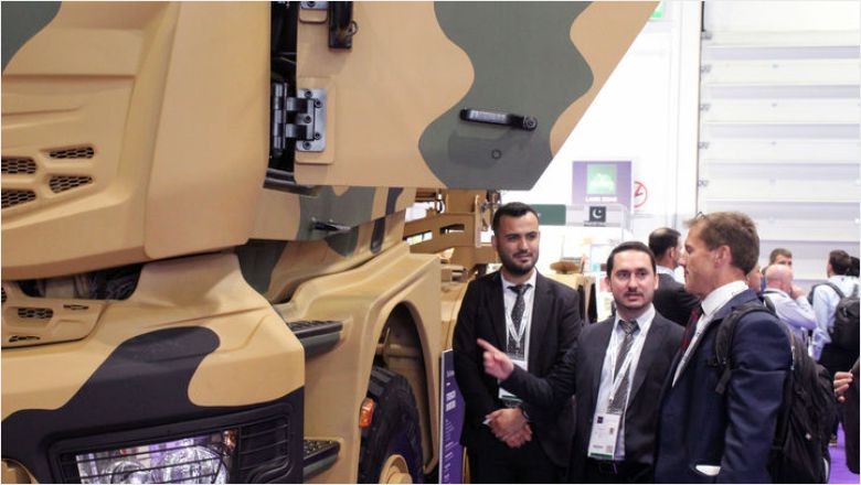 DERMAN 8x8 İlk Kez Yurt Dışında Vitrine Çıktı