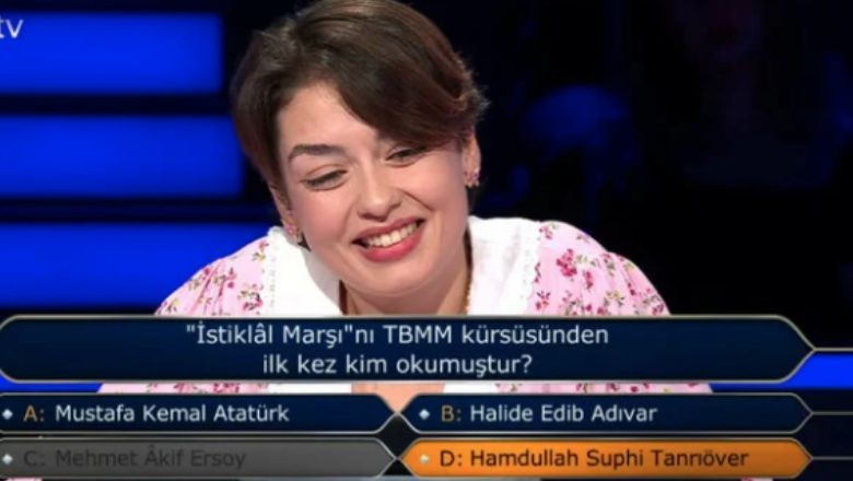 Kim Milyoner Olmak İster'de Damga Vuran O An !