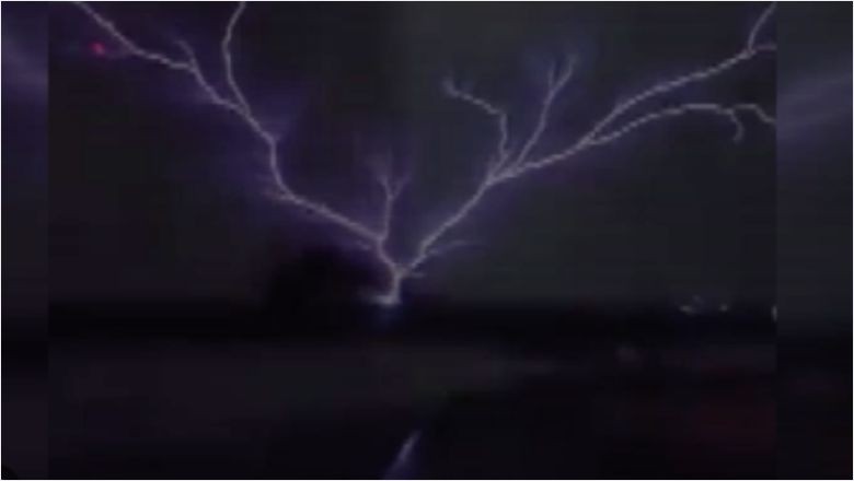 Nadir Görülen Hava Olayı Görenleri Şaşırttı