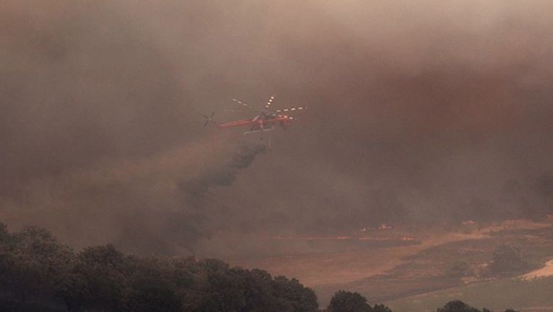 Yunanistan'da Yangın 12 Gündür Devam Ediyor