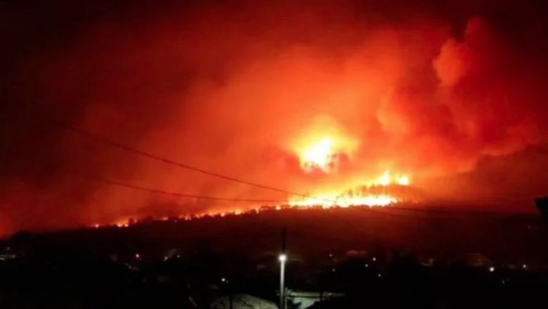 Yunanistan'da Yangın 8 Gündür Devam Ediyor