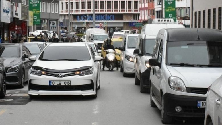 TÜİK Açıkladı; Balıkesir'de 572 Bin Araç Kayıtlı