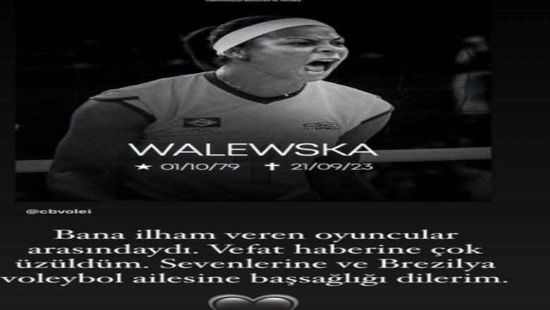 Eda Erdem, Walewska Oliveira Paylaşımı