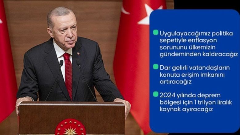 Cumhurbaşkanı Erdoğan Orta Vadeli Program'ı açıkladı